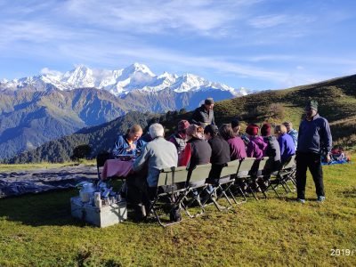 Breakfast with the view